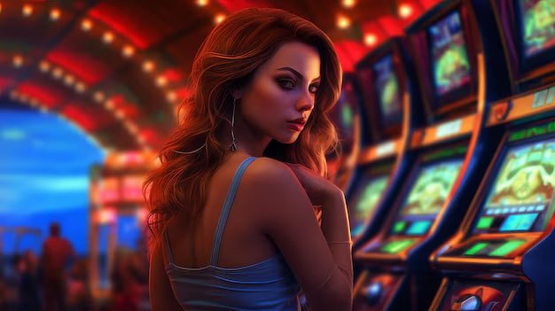 Casino ဂိမ်းလော်ဘီ ဂိမ်းများနှင့် ကစားသမားများပုံ